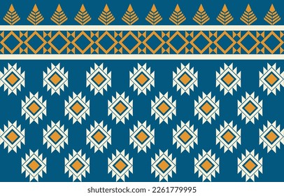Traditional Ethnic India seamless pattern ornament, Indian motif, floral elements design for tile pattern, carpet, background, sarong, saree, vector file.