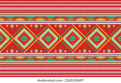 Traditionelles Ethnisches Indien nahtlose Muster-Ornament, indische Motive, Blumenelemente Design für Fliesenmuster, Teppich, Hintergrund, Sarong, Saree, Vektordatei.