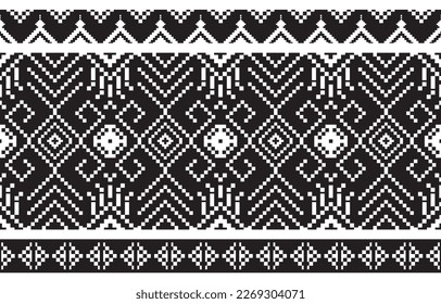 Traditional Ethnic India seamless pattern ornament, Indian motif, floral elements design for tile pattern, carpet, background, sarong, saree, vector file.