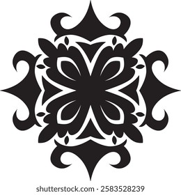 Traditional Ethnic Mandala Design vector	