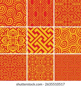 Traditional Ethnic Ornament Patterns of China