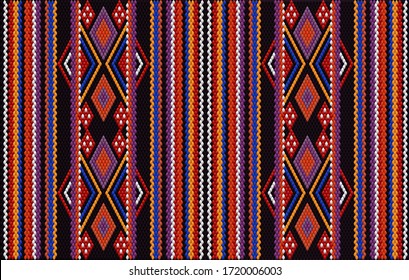 Traditional ethnic ornament for use on fabrics, tiles, ceramics and other interior details.