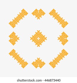 Traditional ethnic  ornaments pattern. 
