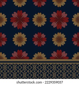 Traditional Ethnic pattern Aztec African Asian Indonesian vector seamless patterns for fabric curtain carpet sarong 