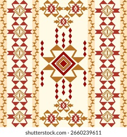  diseño de patrón étnico tradicional para el fondo, alfombra, Fondo de pantalla, ropa, envoltura, tela de Batik, Ilustración vectorial 300 dpi 