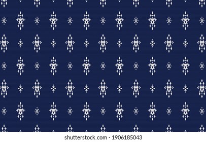 Traditional ethnic pattern design. Design for carpet, wallpaper, clothing, wrapping, batik, fabric, Vector illustration embroidery style in Ethnic themes.