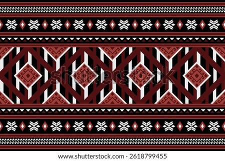 Traditional ethnic pattern-wolves fabrics, geomatics colorful pattern for fabric print cloth. Ethnic traditional abstract.Trimble Aztec texture, vector, paisley, cover, rug, textile and design element