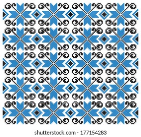 Traditional Ethnic Russian Pattern