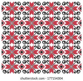 Traditional Ethnic Russian Pattern