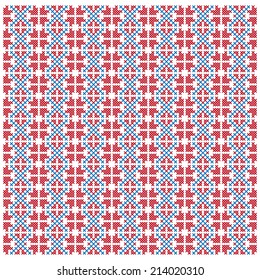 Traditional Ethnic Russian Pattern