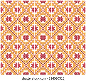 Traditional Ethnic Russian Pattern