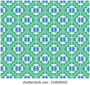 Traditional Ethnic Russian Pattern