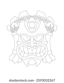 Traditional Ethnic Vector Pattern – Ornamental Tribal Design