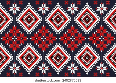 Traditional ethnic,geometric ethnic fabric pattern for textiles,rugs,wallpaper,clothing,sarong,batik,wrap,embroidery,print,background,vector illustra