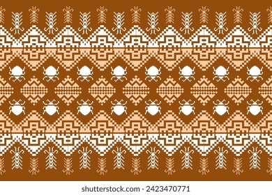 Traditional ethnic,geometric ethnic fabric pattern for textiles,rugs,wallpaper,clothing,sarong,batik,wrap,embroidery,print,background,vector illustration,