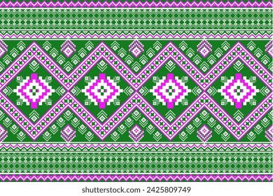 Traditional ethnic,geometric ethnic fabric pattern for textiles,rugs,wallpaper,clothing,sarong,batik,wrap,embroidery,print,background,vector illustration