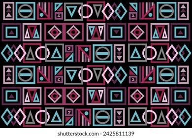 Traditional ethnic,geometric ethnic fabric pattern for textiles,rugs,wallpaper,clothing,sarong,batik,wrap,embroidery,print,background,vector illustration