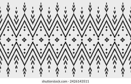 Traditional ethnic,geometric ethnic fabric pattern for textiles,rugs,wallpaper,clothing,sarong,batik,wrap,embroidery,print,background.