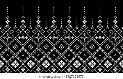 Traditional ethnic,geometric ethnic fabric pattern for textiles,rugs,wallpaper,clothing,sarong,batik,wrap,embroidery,print,background.