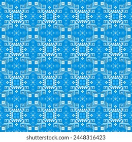 Traditional ethnic,geometric ethnic fabric pattern for textiles,rugs,wallpaper,clothing,sarong,batik,wrap,embroidery,print,background,vector illustration,blue, white,navy blue, sweet, ikat, 