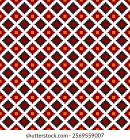 Traditional ethnic,geometric ethnic fabric pattern for decorating, wallpaper, wrapping paper, fabric, backdrop and etc.