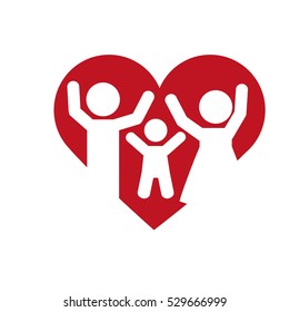 traditional family icon image vector illustration design 