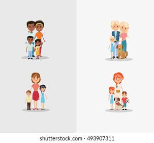traditional family image 