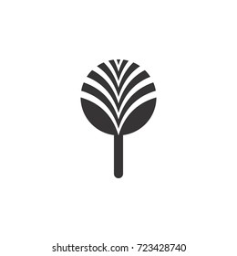 Traditional Fan logo design vector