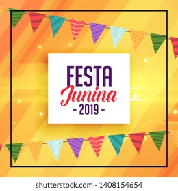 traditional festa junina decorative banner