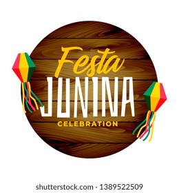 traditional festa junina holiday background