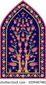 Traditional floral design