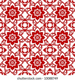 traditional floral pattern