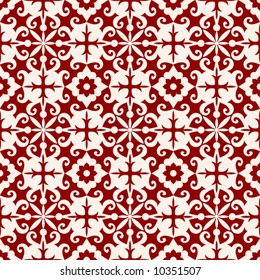 traditional floral pattern