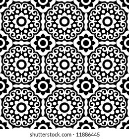 traditional floral pattern