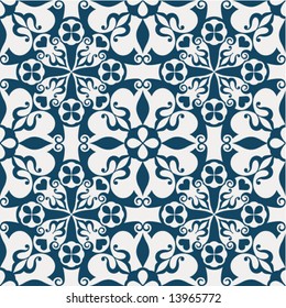 traditional floral pattern