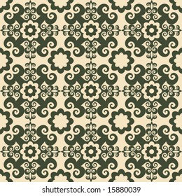 traditional floral pattern