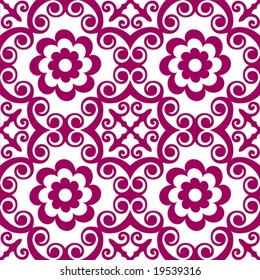 traditional floral pattern