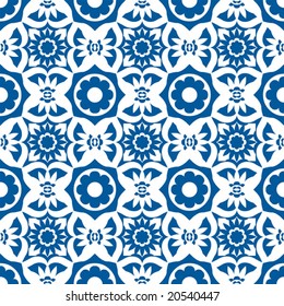 traditional floral pattern