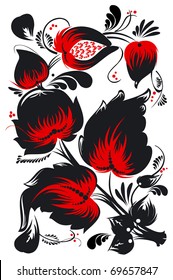 Traditional floral pattern