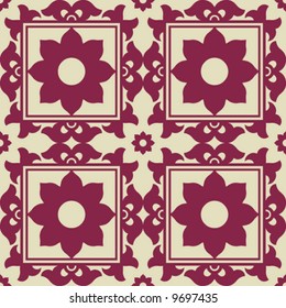 traditional floral pattern