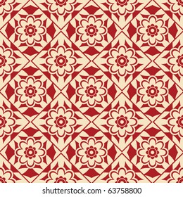 diseño tradicional floreciente
