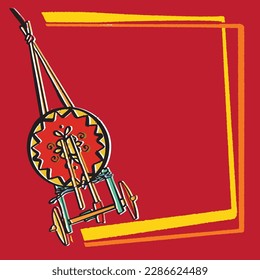 Traditional Folk Toy Item of Bangladesh. Bengali new year.