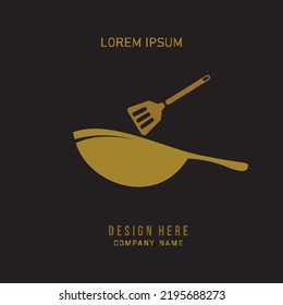 traditional food stall logo left by ancestors

