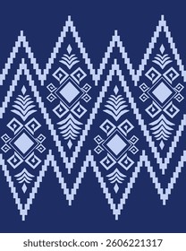Traditional geometric design for background or fabric
