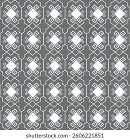 Traditional geometric design for background or fabric