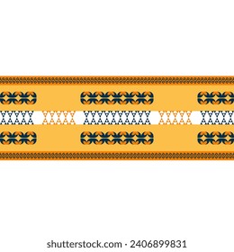 Traditional geometric ethnic fabric pattern design for textiles, rugs, wallpaper, clothing, sarong, scarf, batik, wrap, embroidery, print, curtain, carpet, wallpaper, wrapping, Batik, vector
