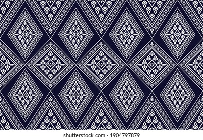 Traditional geometric ethnic pattern for clothing background and wallpaper vector illustration