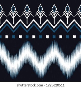 Traditional geometric fabric pattern for carpet background, fabric wallpaper and shirt vector illustration	