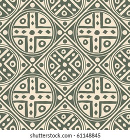 traditional geometric hand drawn pattern