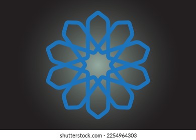 Traditional geometric Islamic Pattern Background